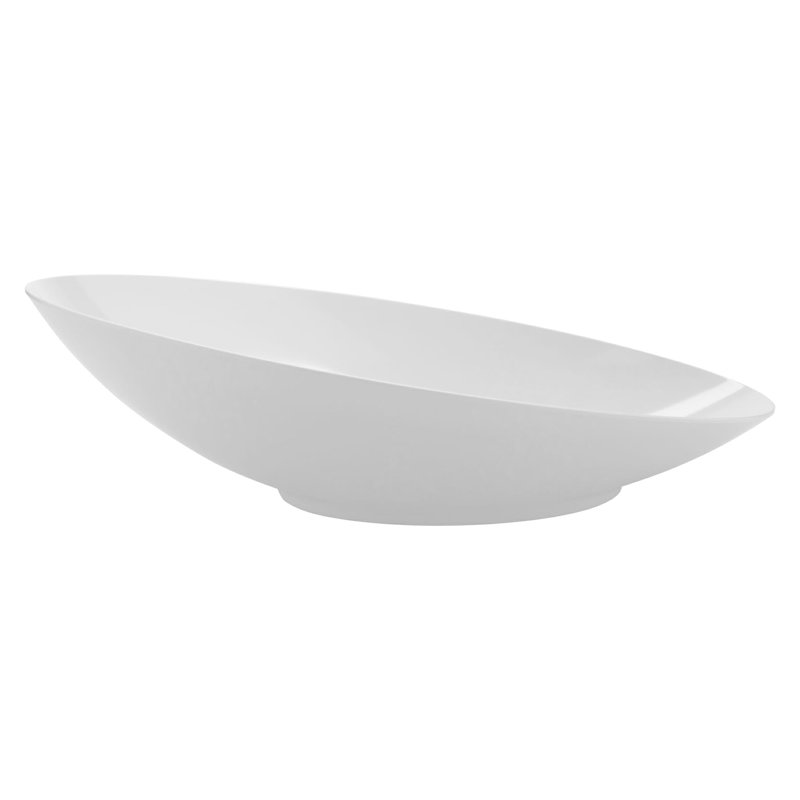 Le GE Bol de service en mélamine, Blanc, H 6 po x l 10 po x P 10 po