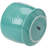 Indoor Ceramic Plant Pot – 7 Inch Turquoise Decorative Planter with Drainage Hole and Attached Saucer-1136824958-1136824959-1136824953
