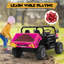 Camion à benne basculante Rose Kids avec télécommande, 2 places, Bluetooth, lumières DEL et 4 moteurs-88567245