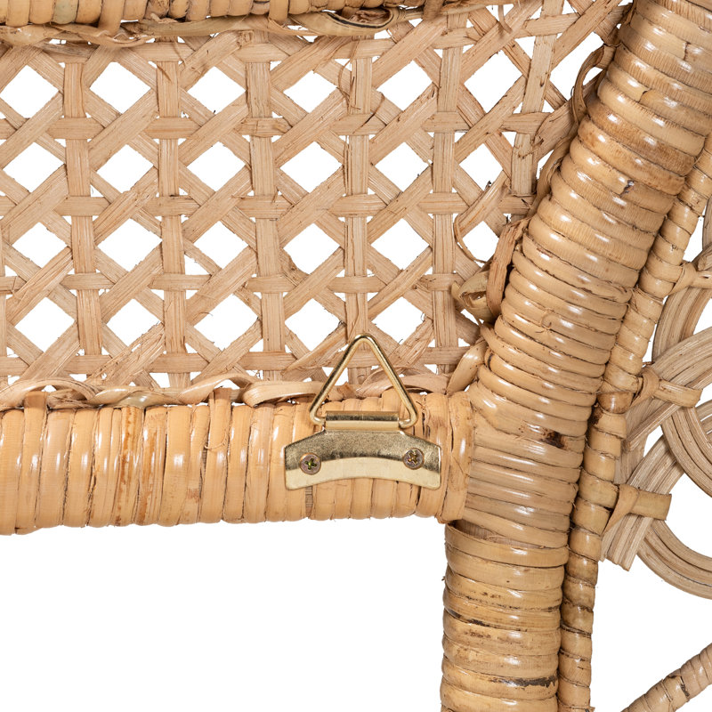 Berthalee Wicker Panel Headboard