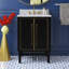 Meuble-lavabo simple l 25 po avec plateau en marbre de Carrare Ewen-752712187-752712186-752712189