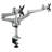  Dual Arm Articulating Computer Monitor Height Adjustable 2 Screen Desk Mount-54520587