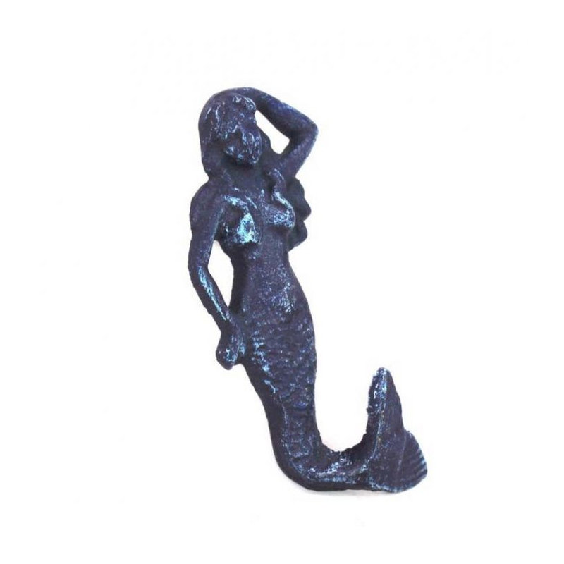 Crochet mural Burdine Mermaid, Mauve