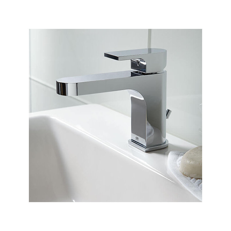 Equility Single Hole Bathroom Faucet, Matte Black