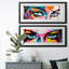 Cadre photo, ensemble d'impressions sur papier-966147193
