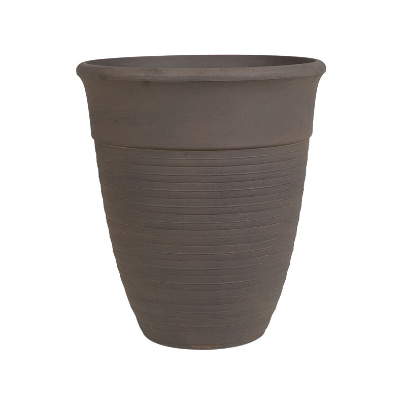 Cyane Pot Planter, 58cm H x 50cm W x 50cm D, Brown