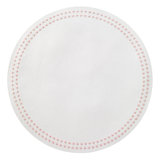 Pearls Vinyl Round Placemats