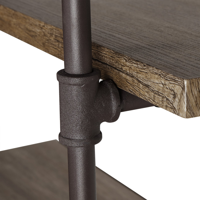 Weybridge 3 Tier Pipe Wall Shelf