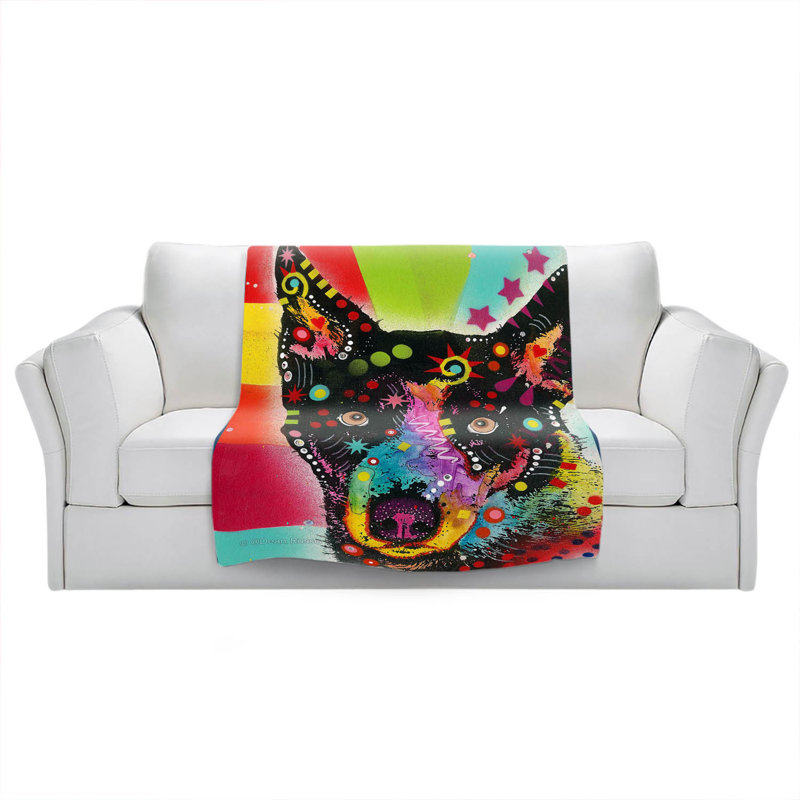  Couverture douce en sherpa, 51 po x 60 po
