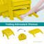 Repose-pieds pliable en plastique PEHD Adirondack-891781473