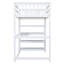 Lit mezzanine avec tablettes de rangement et bureau sous le lit-501454305-501454307