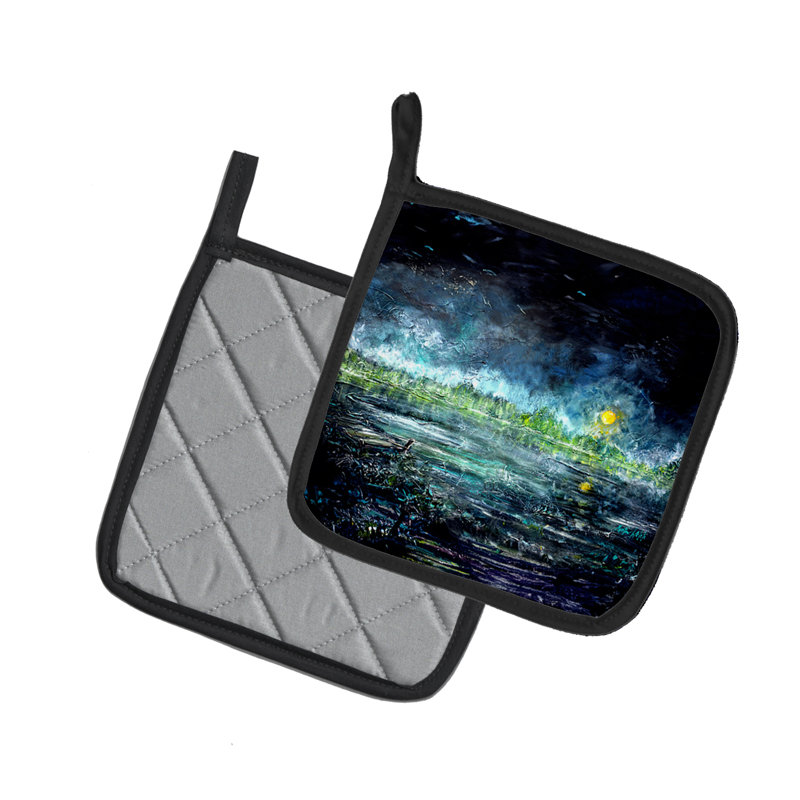 Caroline's Treasures Martin Welch New Artwork Polyester Potholder Set