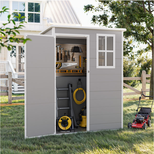 Outdoo Stoage Shed,esin Stoage Cabinet With Lockable Doo