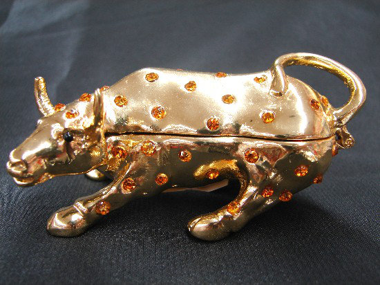 Figurine Feng Shui Bejeweled Ox