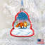 Keepsake 3'' Handmade Glass Holiday Shaped Ornament