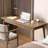Tan Rectangle Solid Wood Desks-107193799