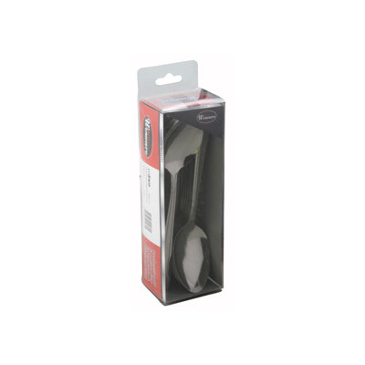 Winco Dominion Stainless-Steel Dinner Spoon, Standard Weight, 7.25" (12 Pack)