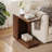 Solid Wood End Table, C-shaped Side Table For Sofa, Bed (set Of 2)
