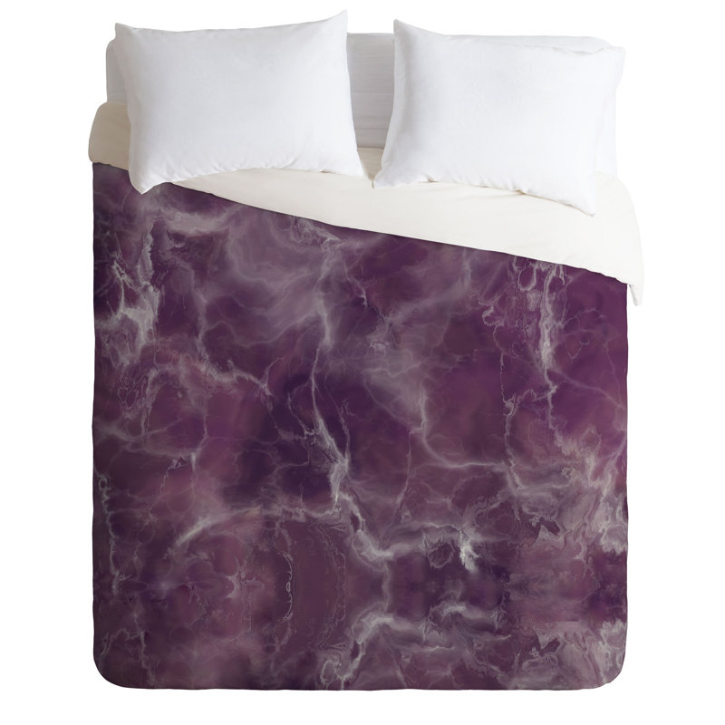 Polyester Abstract Duvet Cover, Queen Duvet Cover + 2 Shams