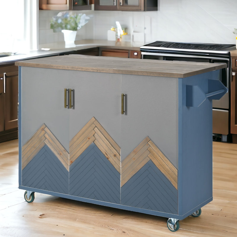 Armoire d'appoint Ropp, Bleu