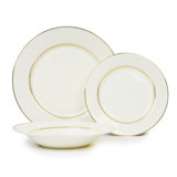 Mukherjee 18 Piece Bone China Dinnerware Set - Service for 6