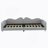 Full Size Upholstered Daybed, Sherpa Fabric Sofabed With Cloud-Shaped Backrest, No Box-Spring Needed, Gray-357622455