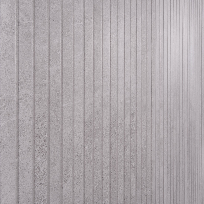 Lenoxa Ribbon 23.62 In. X 47.24 In. Matte Porcelain Wall Tile (15.49 Sq. Ft. / Case), Ice Light