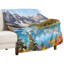 Jeté en flanelle de luxe Mountain Lake-134403528