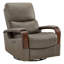Genuine Leather Swivel Power Recliner