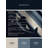 Machine Washable Osckar Orca Modern & Contemporary Ombre Rug in Gray – Navy Binding-1172929030