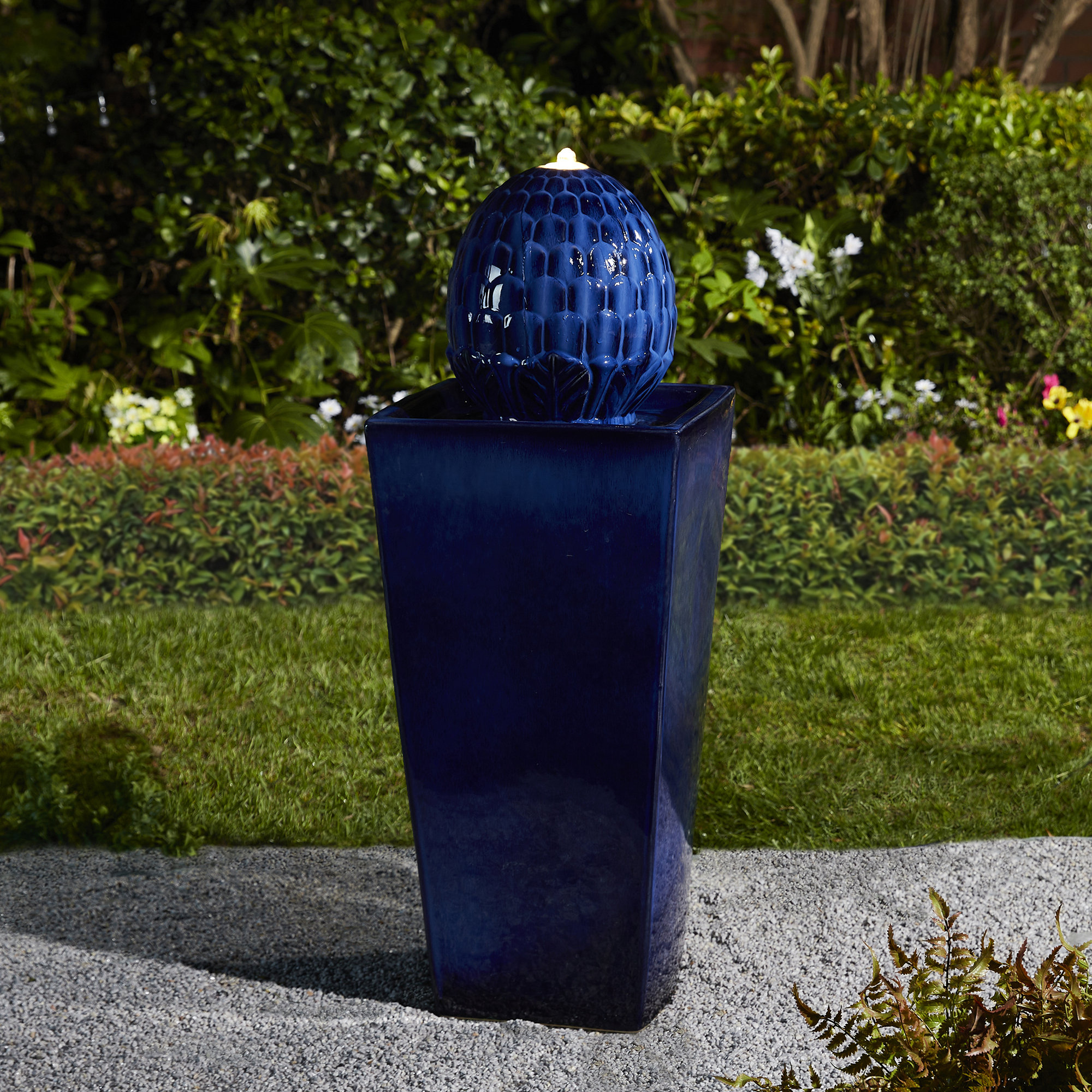 Ferrigno Fountain, Blue