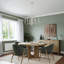 6-Lights Dimmable Ceiling Chandeliers with Leaf-31804363