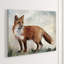 Fox In Woods Painting by Michelle Bennett-25706353-25706352