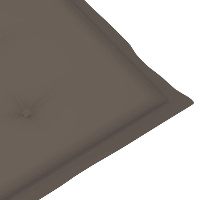 Outdoor Seat / Back Cushion, Taupe, 39.4" H x 19.7" W x 1.2" D