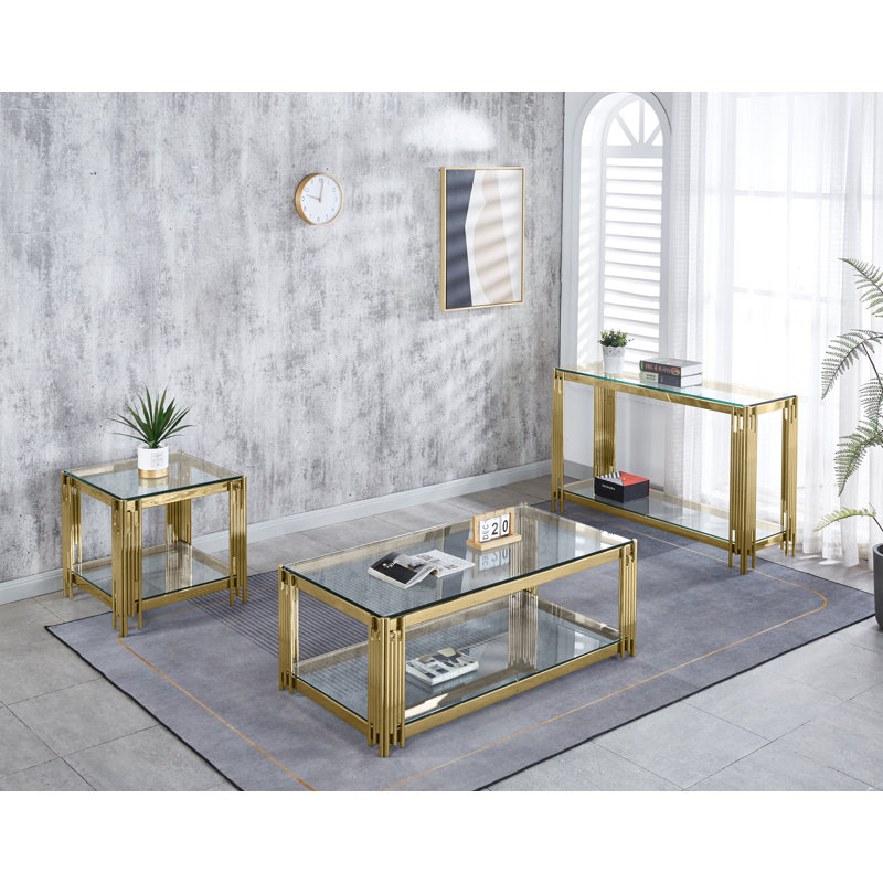 Table basse Graf, Or