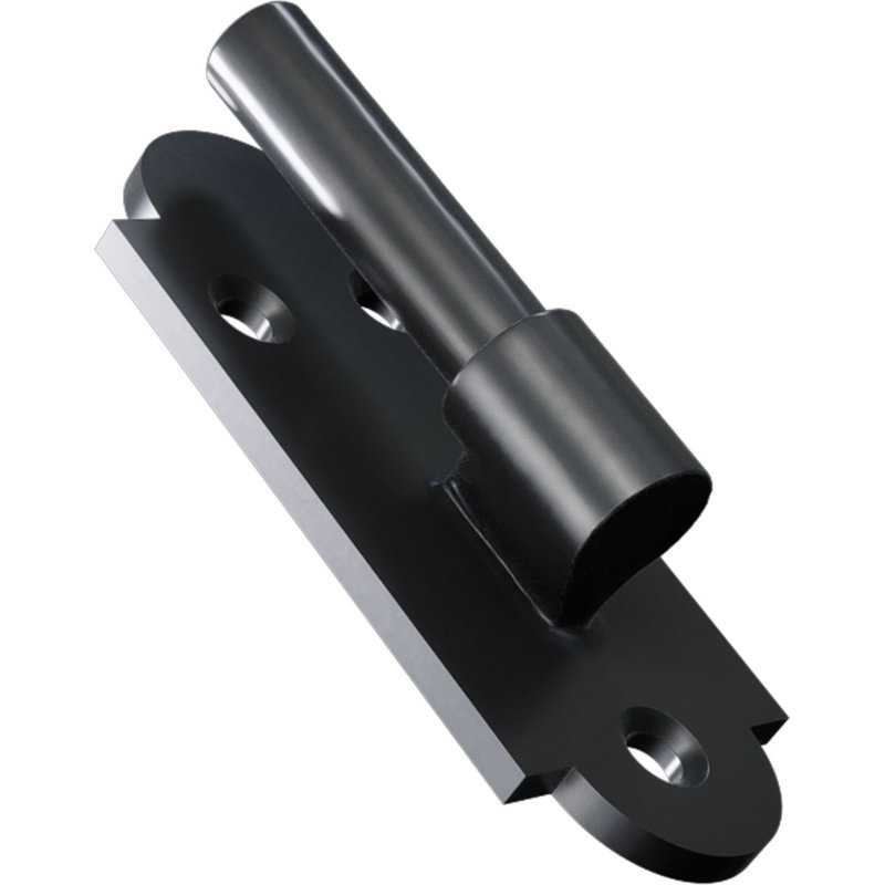 SteelTek Pintel on Plate with 1 1/2" Offset (Sold as Pair), 1/2" Offset