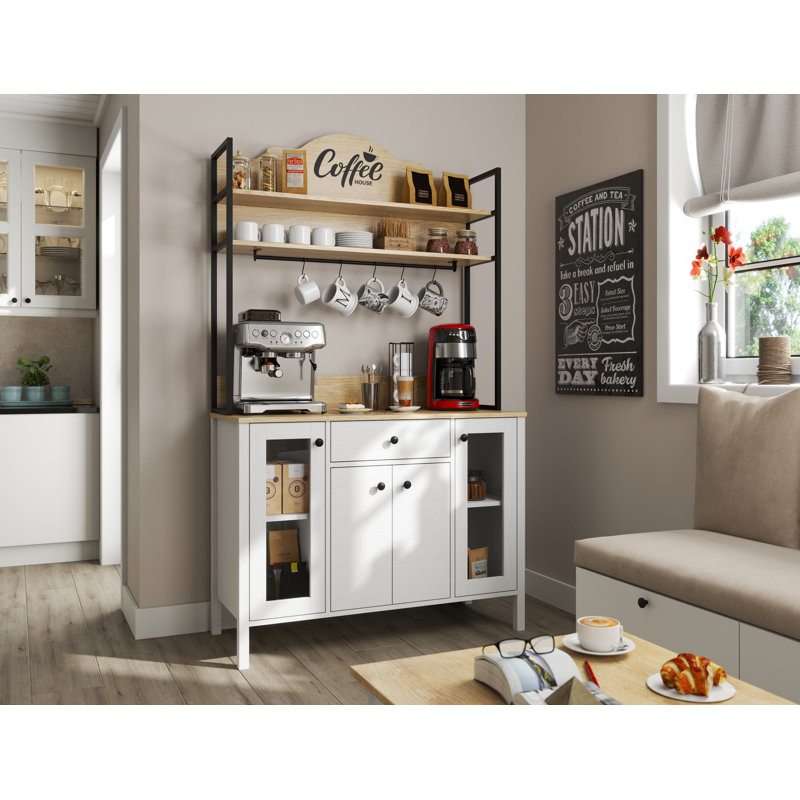 Armoire à café, Noir