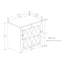 Mobilier de chambre à coucher 1Pc-394452718