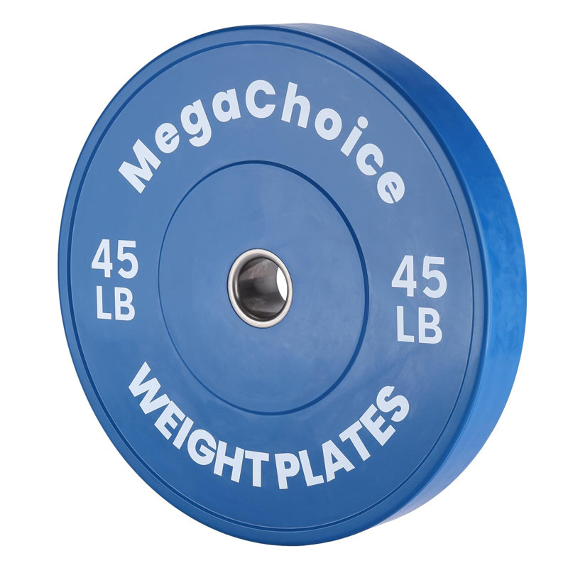 Plaques de poids en caoutchouc 45LB