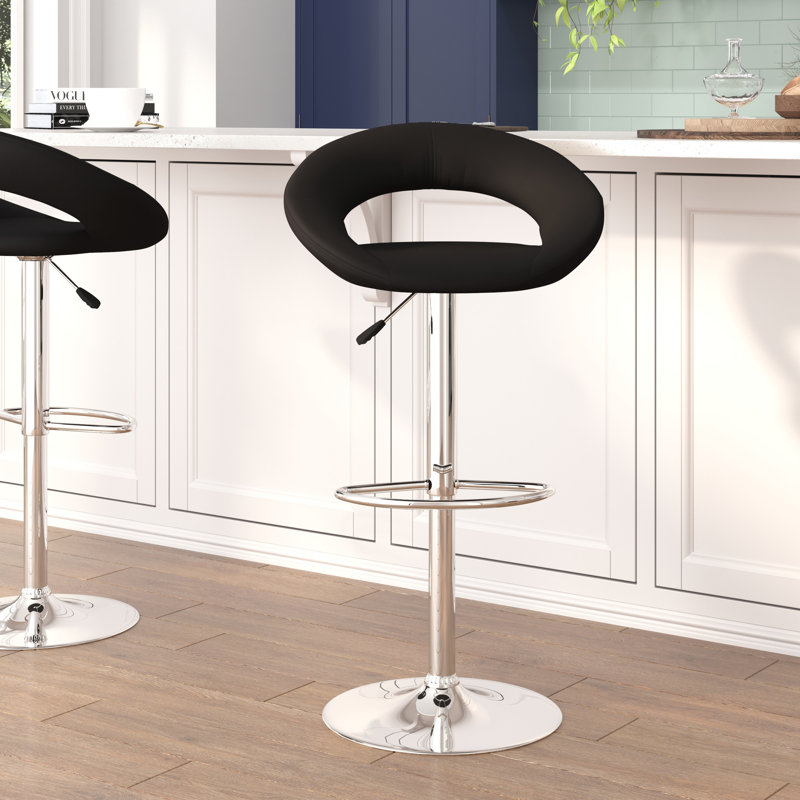 Tabouret de bar Miraloma, Noir