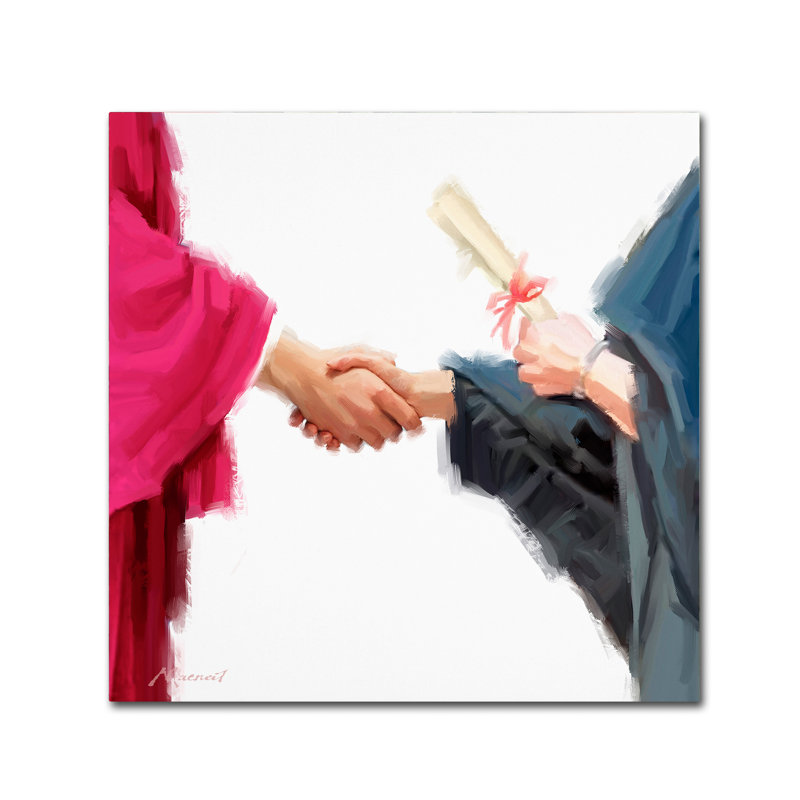 Armand «Graduation», reproduction sur toile, H 18 po x l 18 po x P 2 po