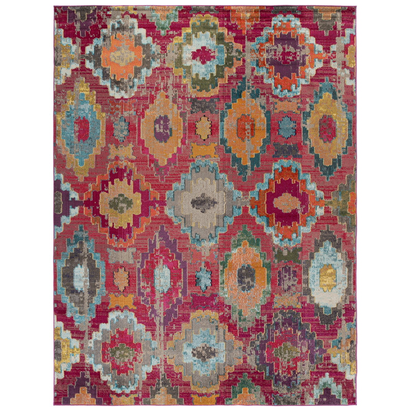 Isabea Performance Oriental Rug, Rectangle 8' x 10'