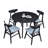 42.01 Inch Saving Place Table,Wooden Dining Table For 4 Persons,Modern Design Round Kitchen Table For Living Room,Apartment,Restaurant-751506143