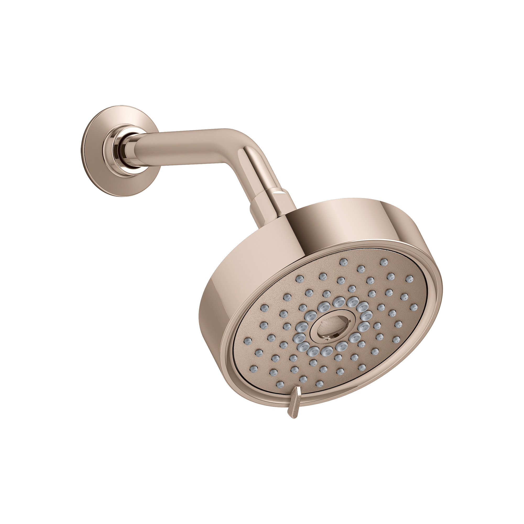 Kohler Purist 1.75 Gpm Multifunction Wall Mount Showerhead, Three Spray Settings, 5.5" High Pressure Spray Head