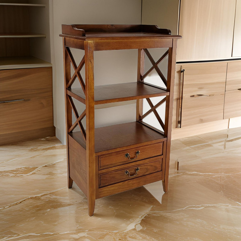 Étagère Capalbo H 25 po x l 17 po x P 44 po