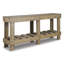 Console en bois massif 64 "Dente