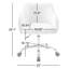 Chaise de bureau Kinzie Epinine-588371531