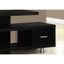 Meuble télé, console de 60 po, meuble multimédia, meuble de rangement, salon, chambre à coucher, stratifié, contemporain, moderne