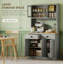 Armoire de cuisine autoportante de 71 po de hauteur