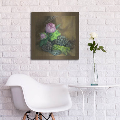 Art mural en métal «Pinecones And Pe pivo» par Art and a Little Magic